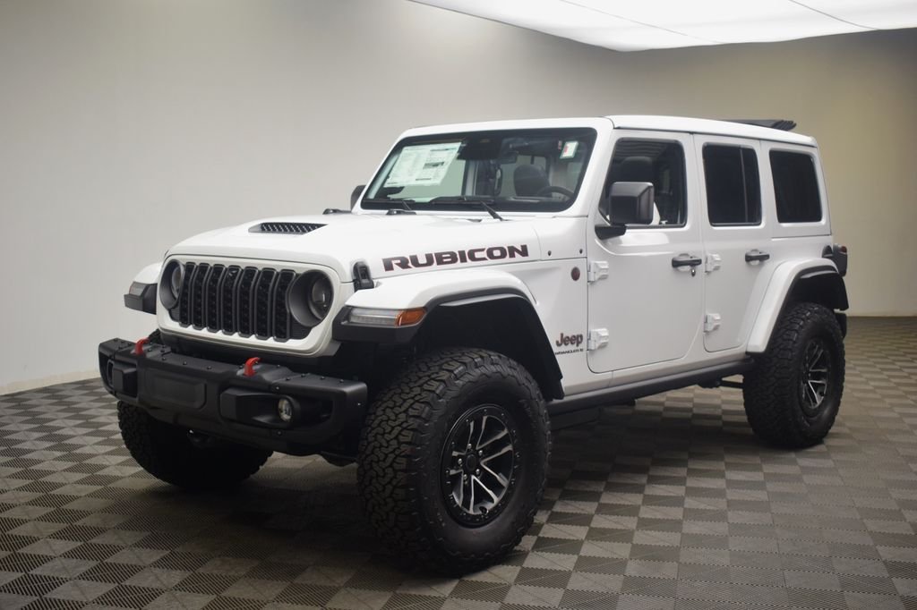 New 2026 Bright White Clear-Coat Exterior Paint Jeep Rubicon X image 18