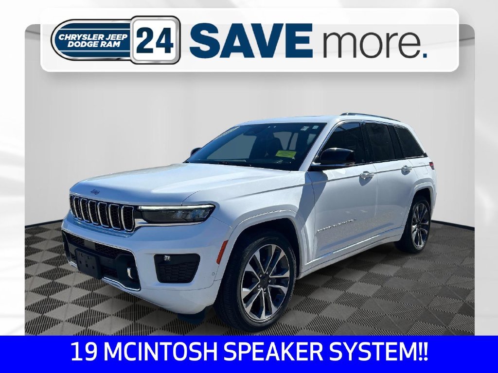 Used 2022 White Jeep Overland image 1