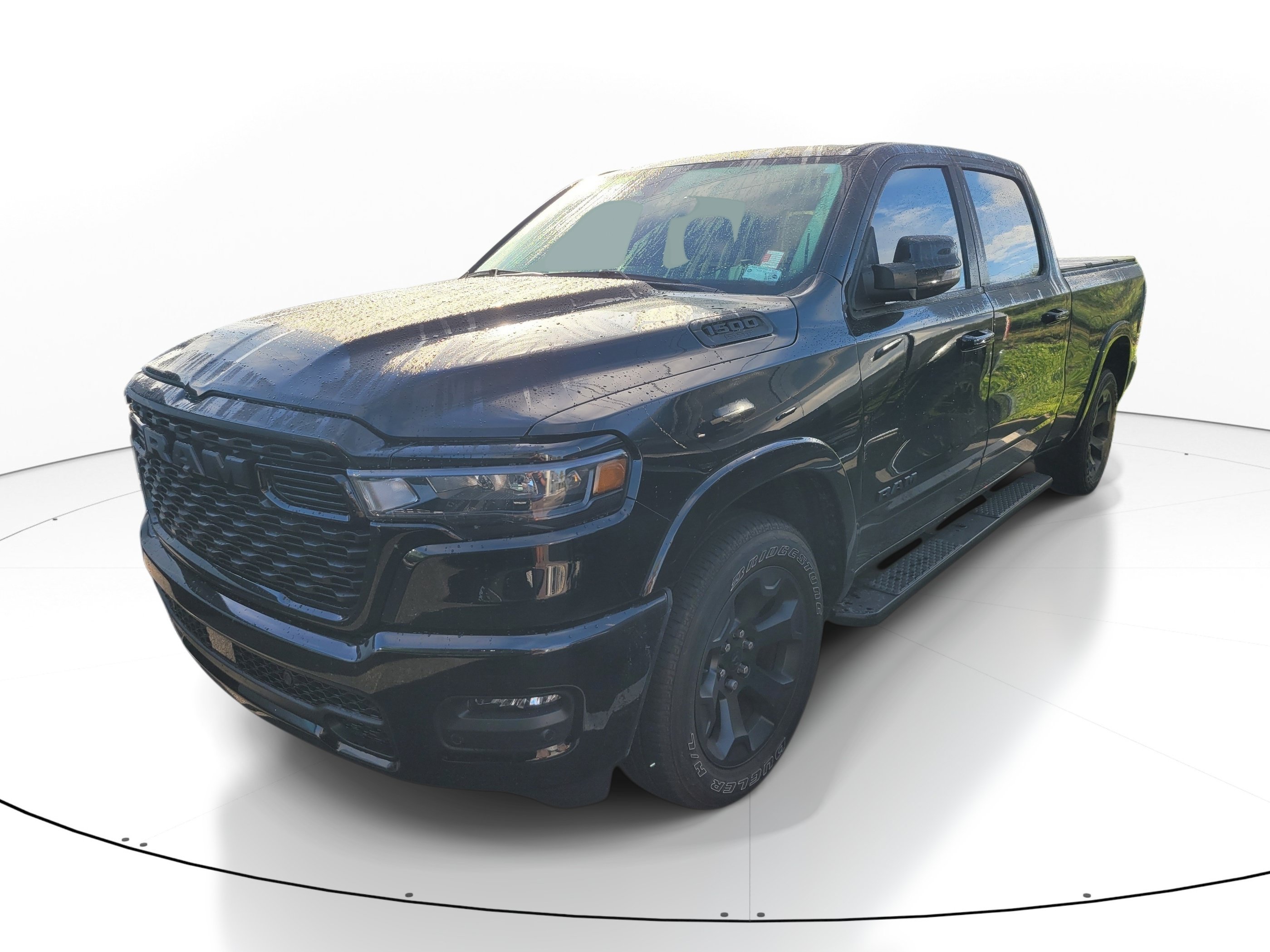Used 2025 Diamond Black Crystal Pearlcoat Ram Big Horn image 3
