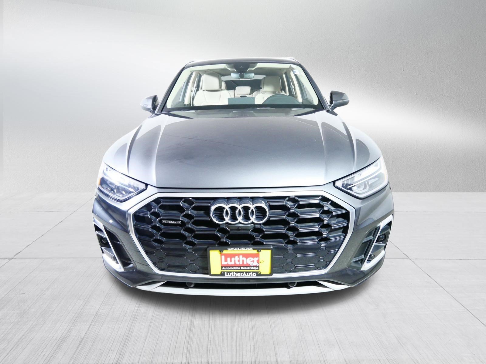Used 2022 Audi Q5 Premium Plus with VIN WA1EAAFY3N2117079 for sale in Golden Valley, Minnesota