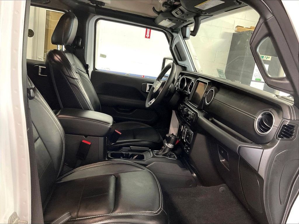 Used 2023 White Jeep Sahara 4xe image 11