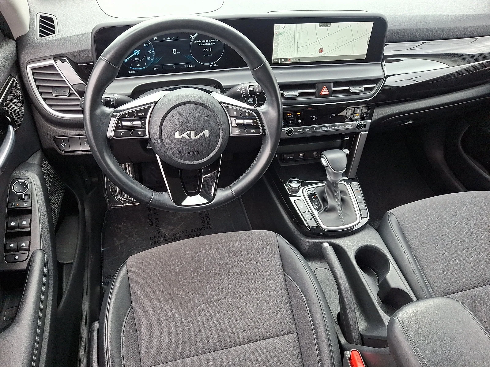Certified Used 2024 Black Kia S image 11