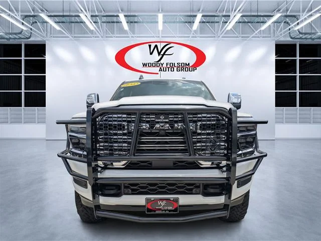 New 2026 Bright White Clear-Coat Exterior Paint RAM Laramie image 2