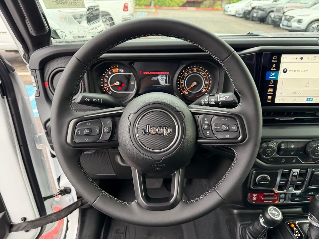 New 2026 Bright White Clearcoat Jeep Rubicon image 19