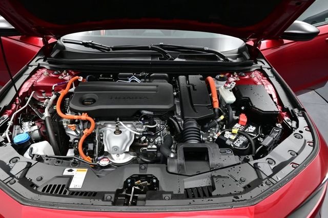 Certified Used 2026 Radiant Red Metallic Honda Sport-L Hybrid image 27