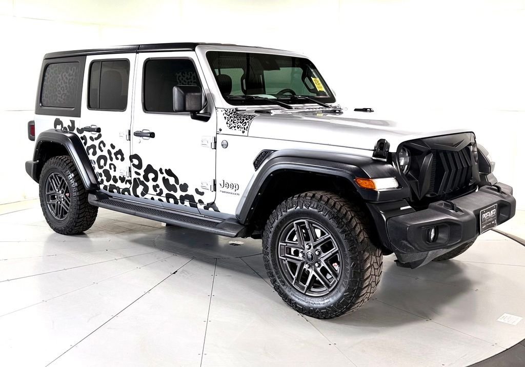 Used 2024 Silver Jeep Sport S image 1