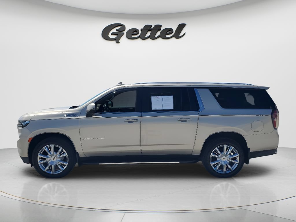 Used 2022 EMPIRE BEIGE METALLIC Chevrolet High Country image 7