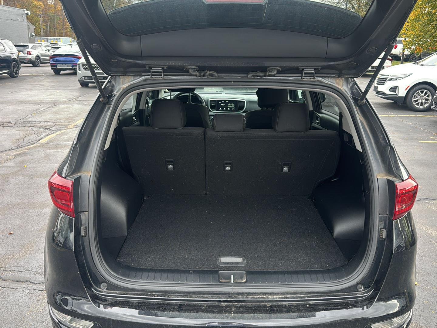 Used 2021 Black Cherry Kia LX image 21