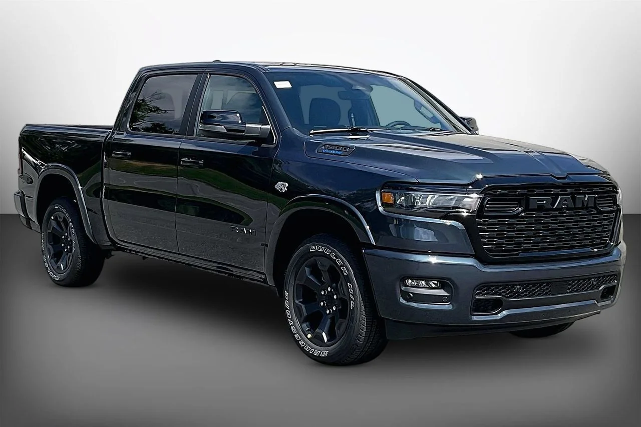 New 2026 Forged Blue Metallic Exterior Paint RAM Big Horn/Lone Star image 2