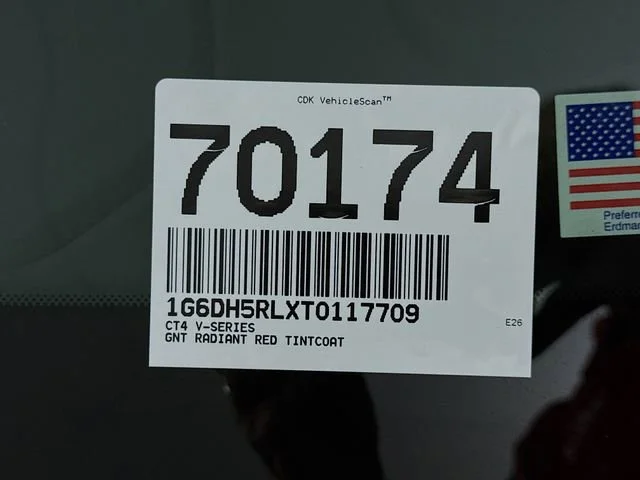 2026 Cadillac CT4 V-Series - Photo 22