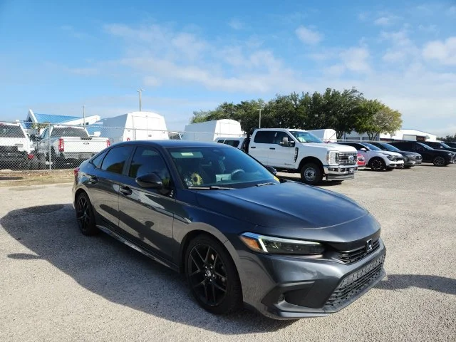 Certified Used 2024 Gray Honda Sport image 3