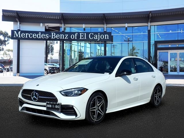 New 2026 White Mercedes-Benz C 300 image 1