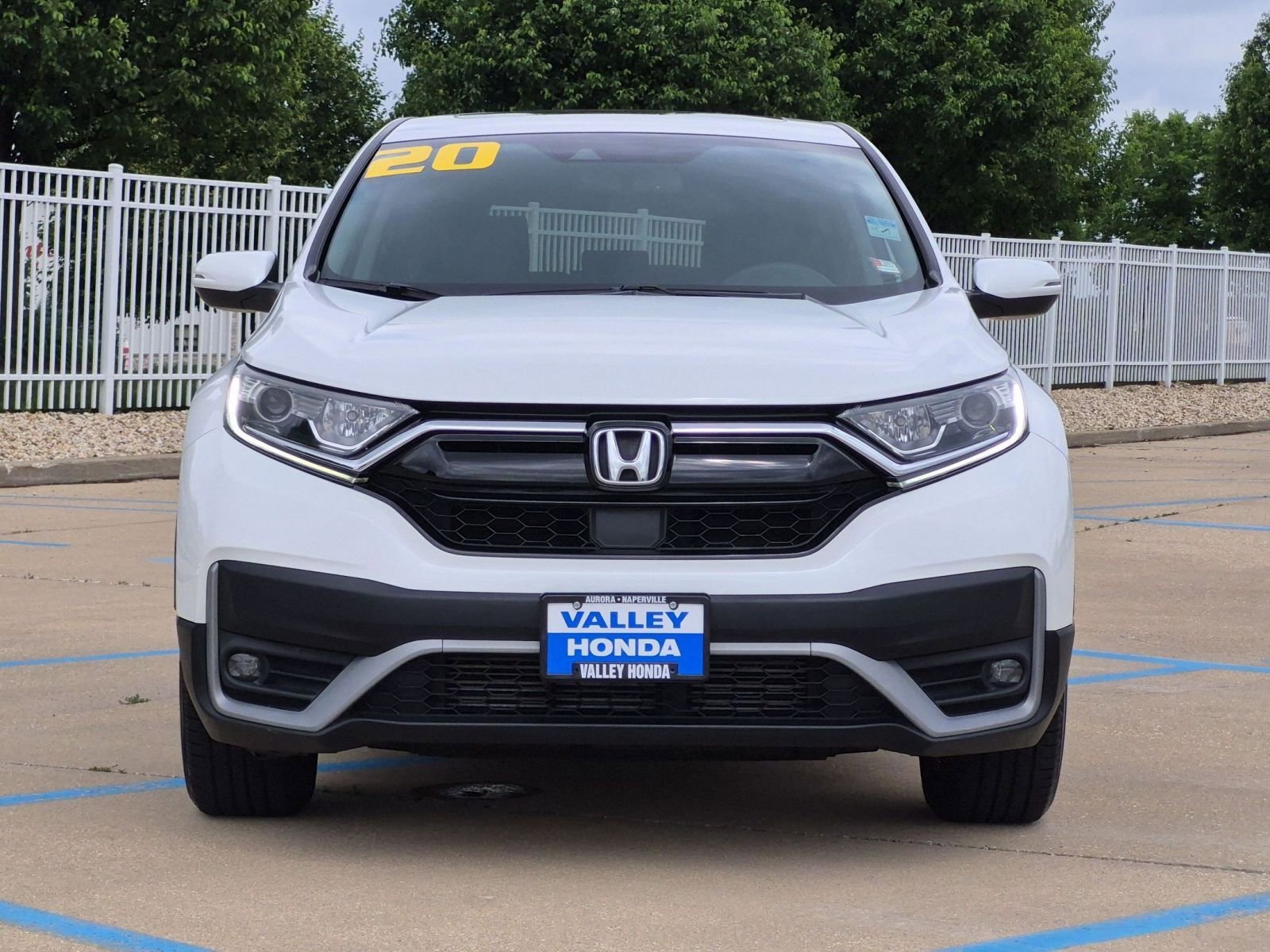 Used 2020 Platinum White Pearl Honda EX-L AWD image 4