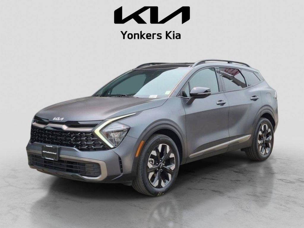 Used 2023 Gray Kia X-Line image 1