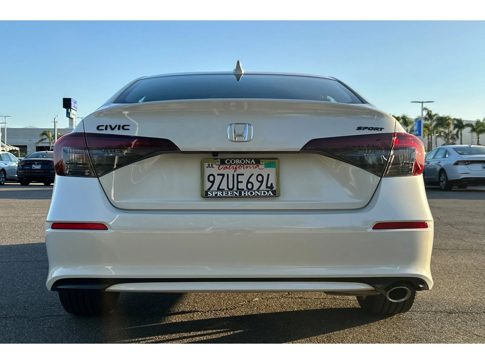 Used 2026 Platinum White Pearl Honda Sport image 4