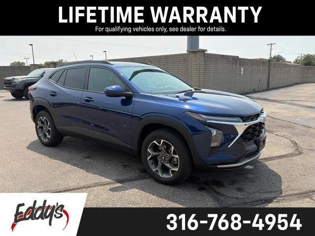 Used 2024 Blue Glow Metallic Chevrolet LT image 1