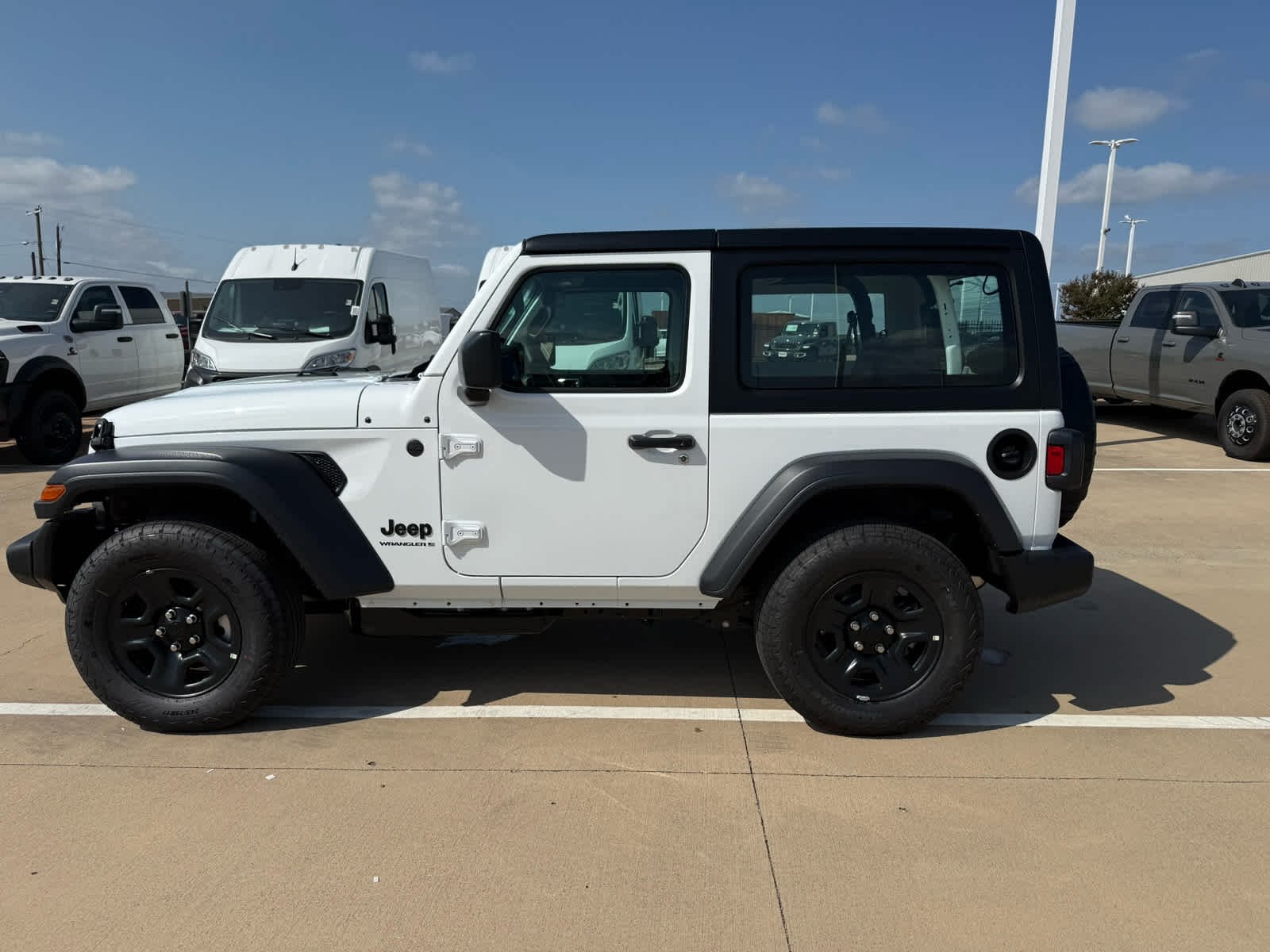 New 2026 Bright White Clearcoat Jeep Sport image 9