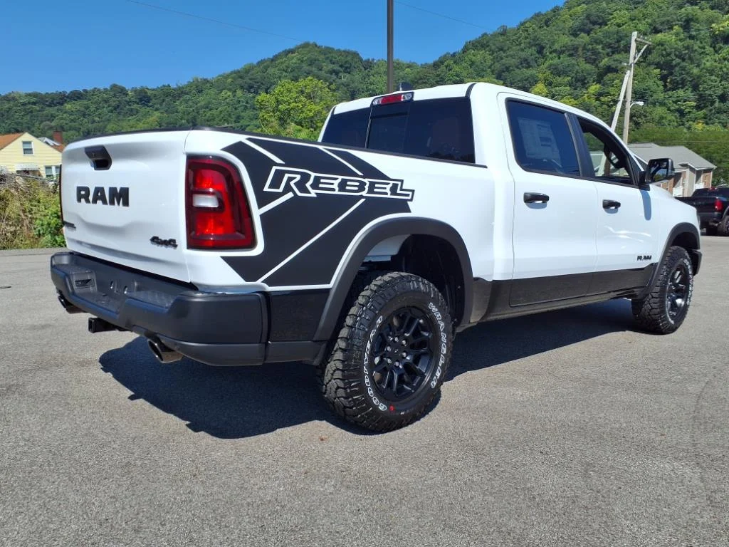 New 2026 Bright White Clear-Coat Exterior Paint RAM Rebel image 2