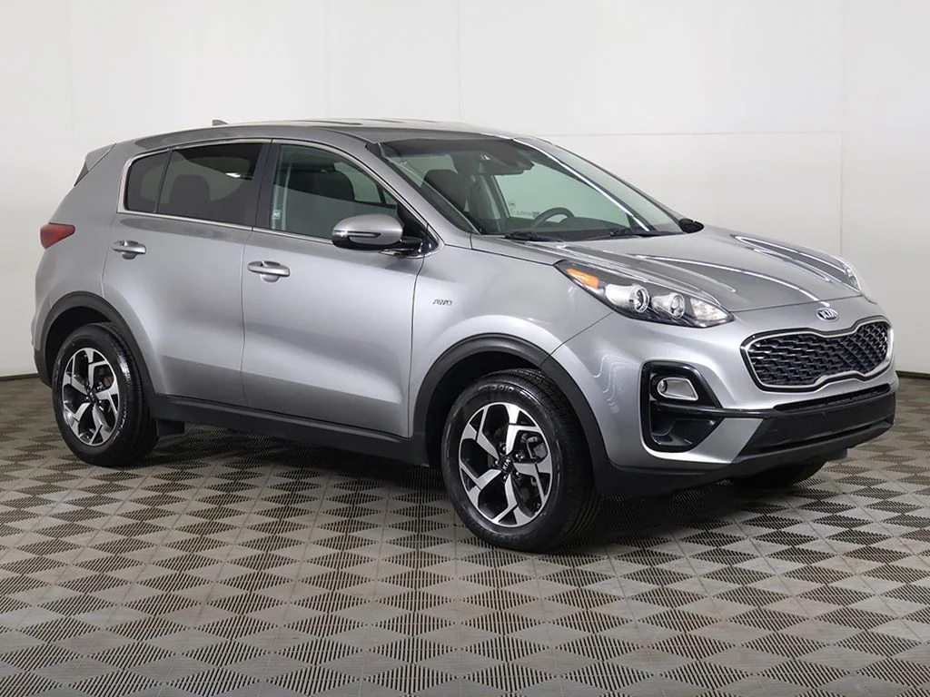Used 2020 Gray Kia LX image 2