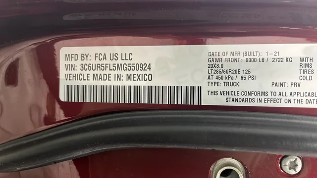 Used 2021 Red Ram Laramie image 27