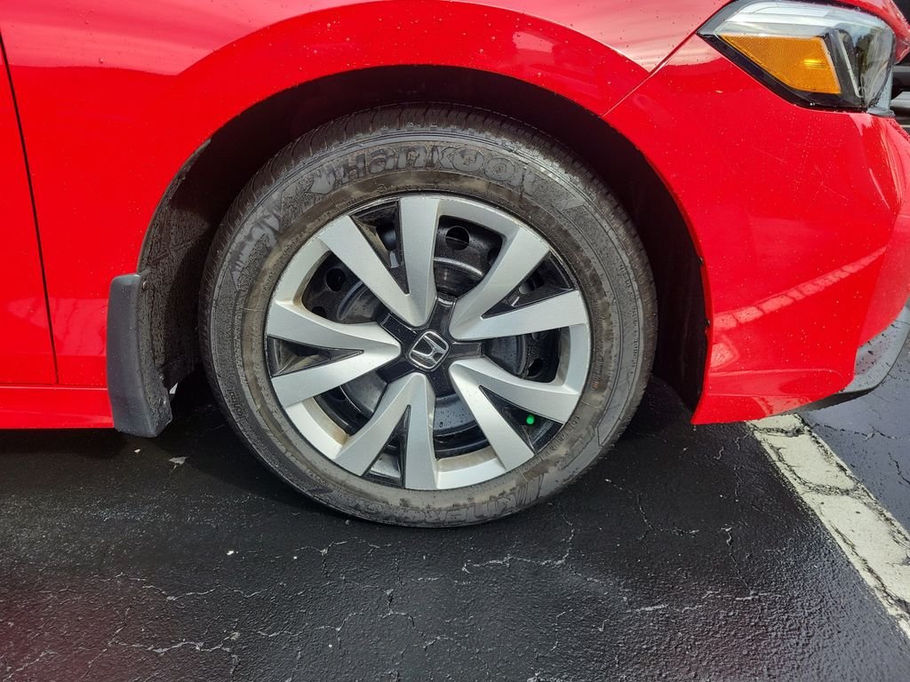 Certified Used 2025 Rallye Red Honda 4D LX image 7