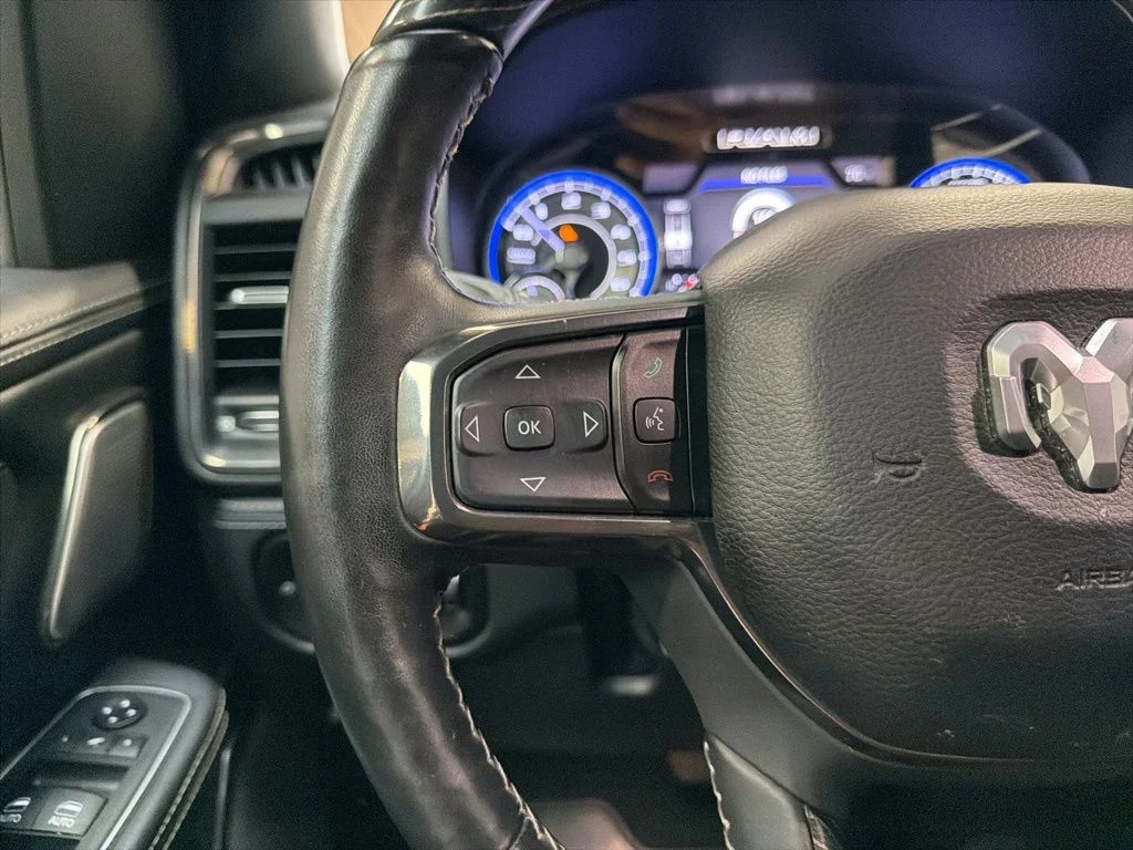 Used 2019 Diamond Black Crystal Pearlcoat Ram Limited image 17