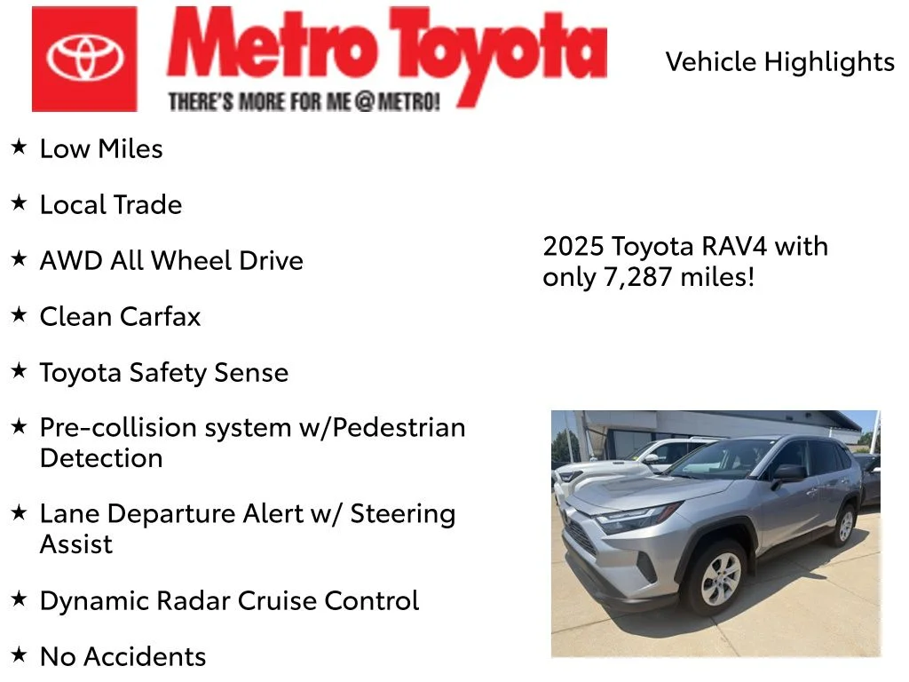 Used 2025 Silver Toyota LE image 7