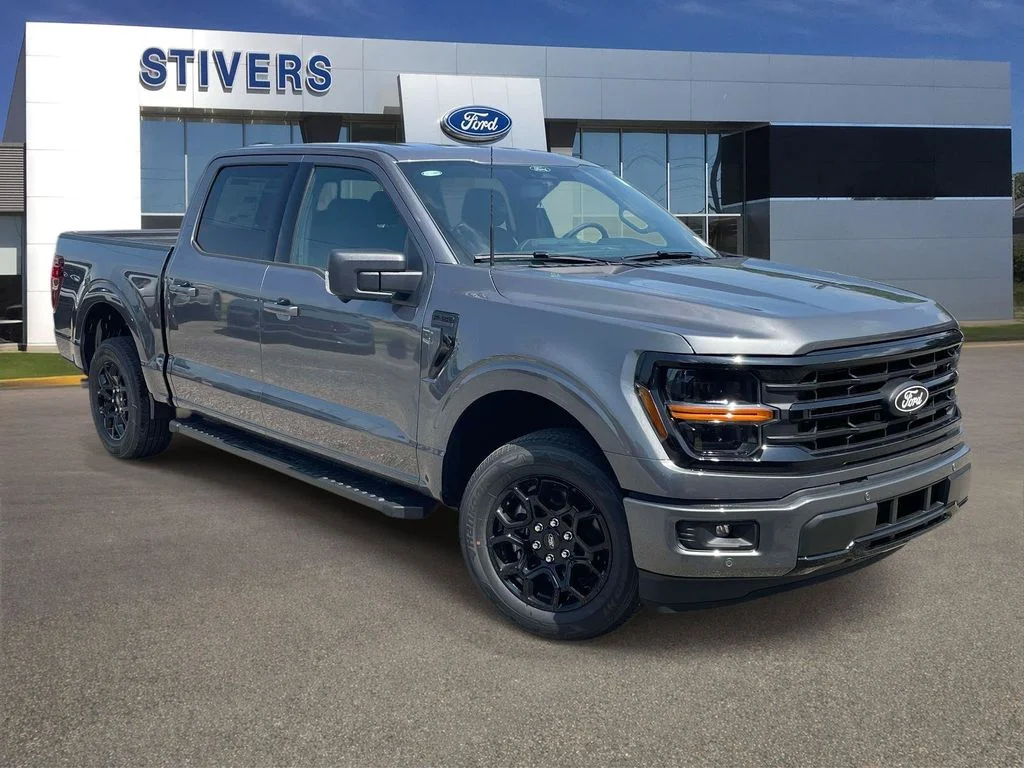 New 2026 Carbonized Gray Metallic Ford XLT image 1