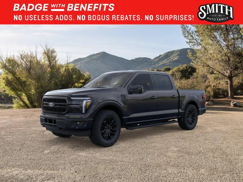 New 2026 Agate Black Metallic Ford Lariat® image 1
