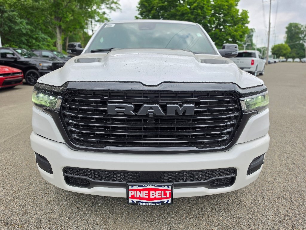 New 2026 Ivory White Tri-Coat Pearl-Coat Exterior Paint RAM Laramie image 7