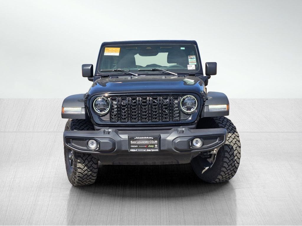 Certified 2025 Jeep Wrangler 4xe Willys 4XE with VIN 1C4RJXN61SW585942 for sale in San Leandro, CA