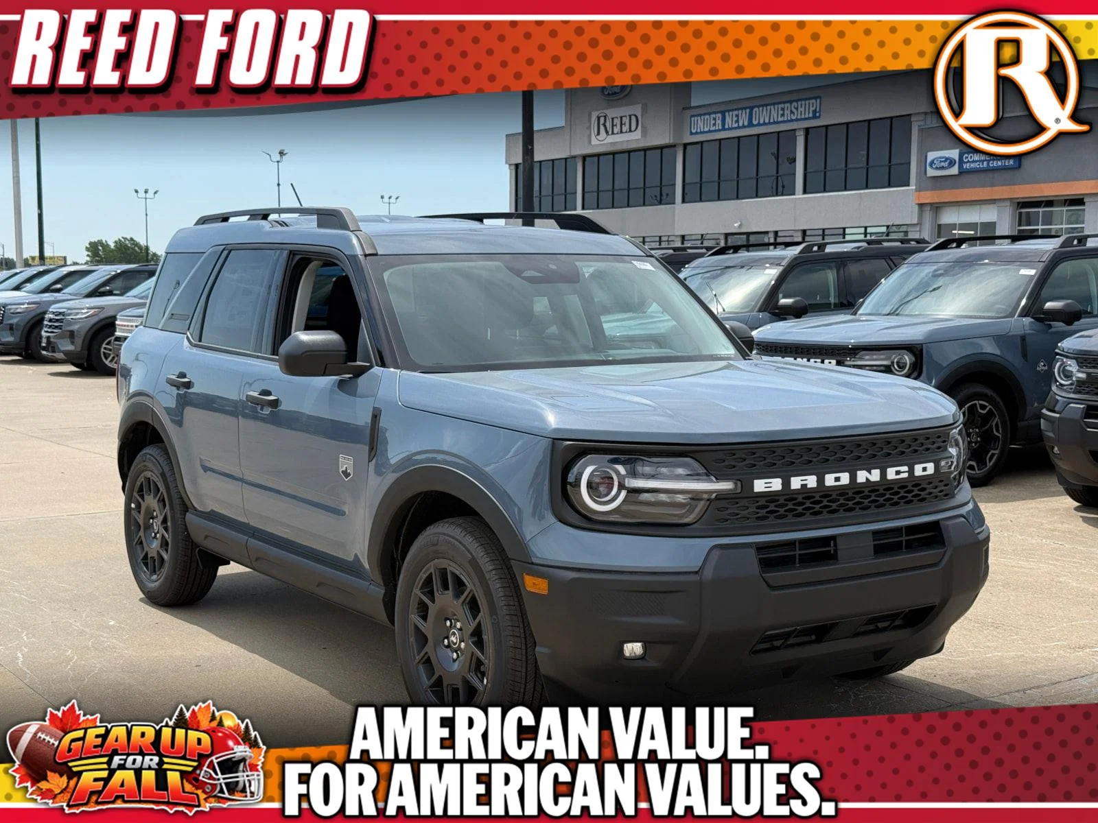 New 2026 Azure Gray Metallic Tri-Coat Ford Big Bend® image 1