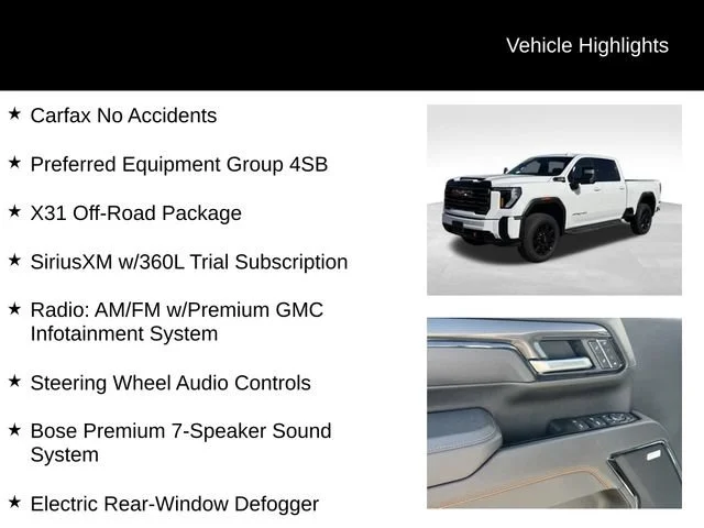 Certified Used 2025 Summit White GMC AT4 image 7