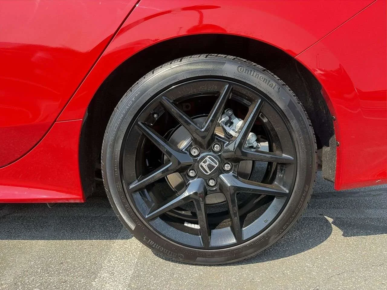 Used 2025 Rallye Red Honda Sport eCVT Sedan Certified Pre-Owned   No Accident image 18