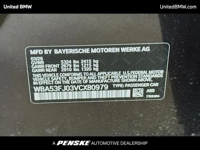 New 2027 Dark Graphite Metallic BMW 5 Series image 16