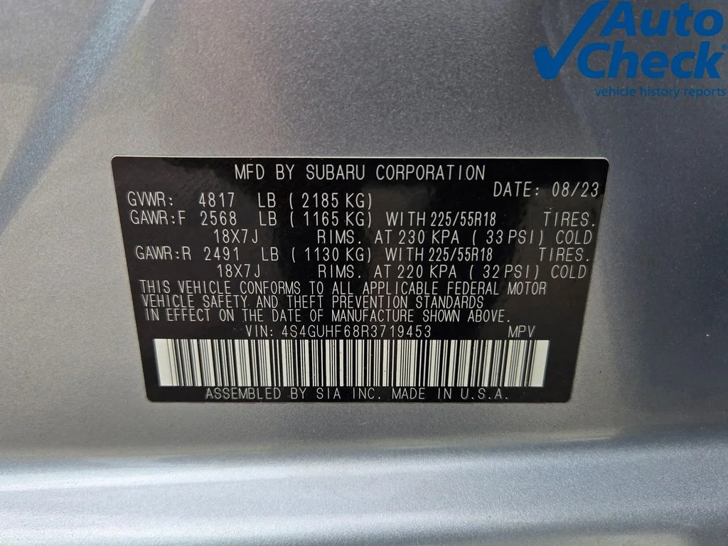 Used 2024 Ice Silver Metallic Subaru Sport image 29