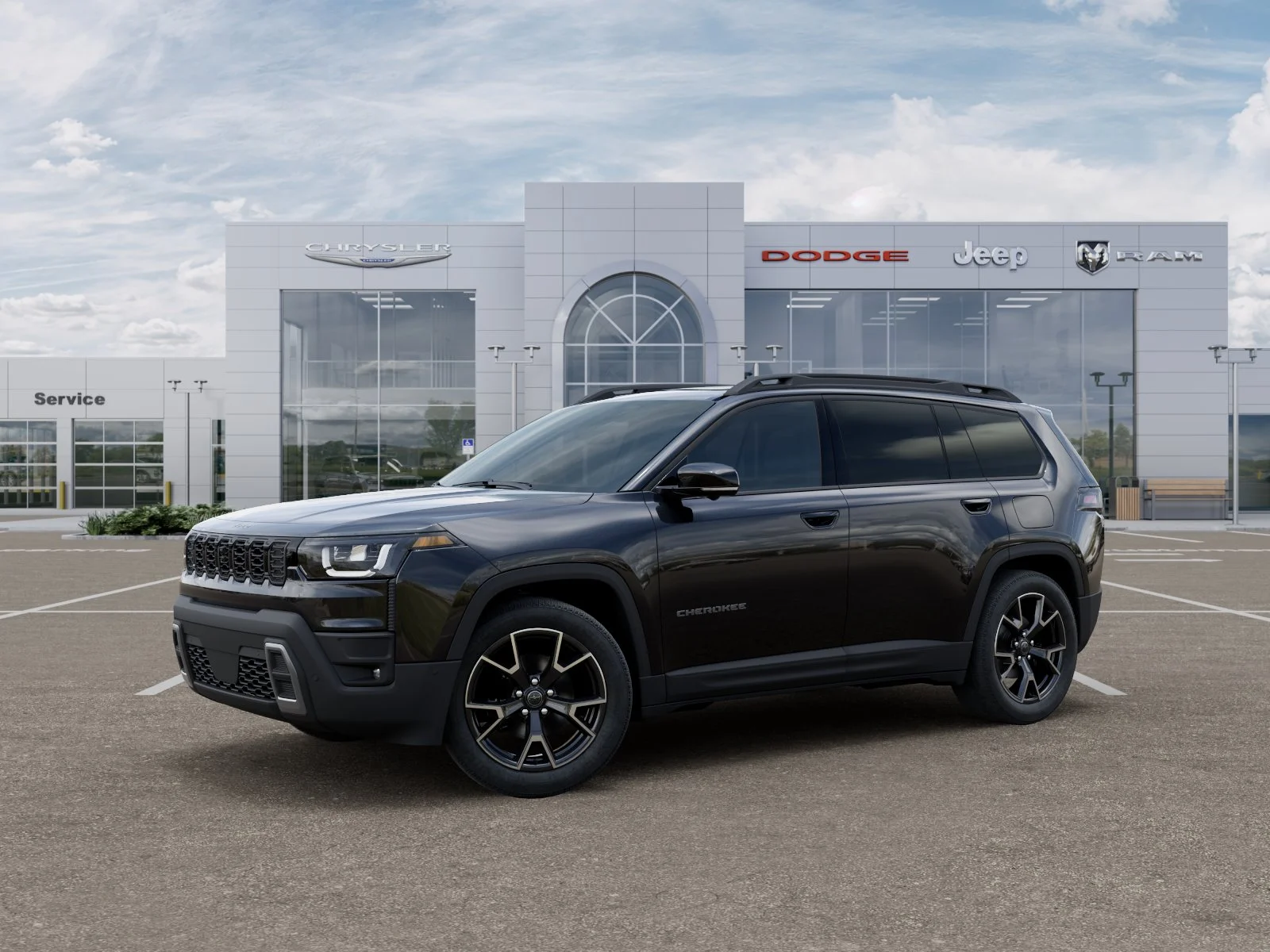 New 2026 Diamond Black Crystal Pearl-Coat Exterior Paint Jeep Overland image 29