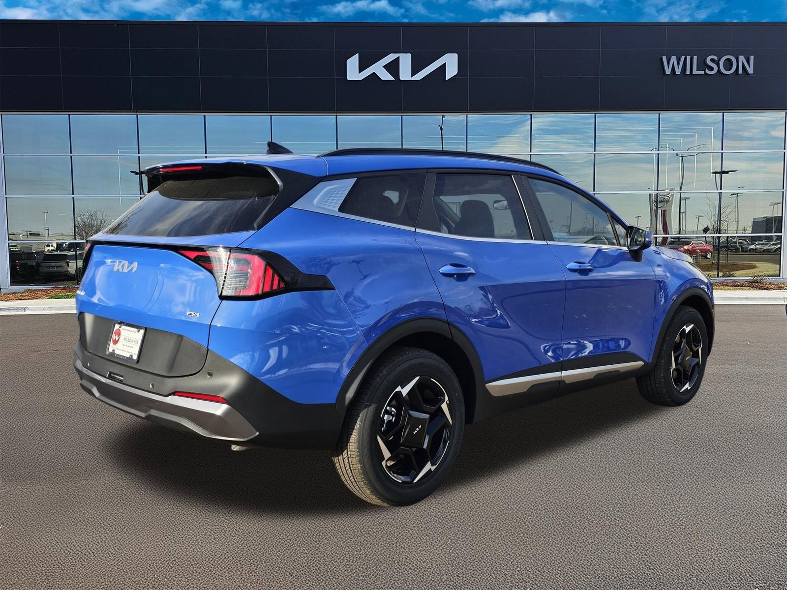 New 2026 Nebular Blue Kia EX image 2