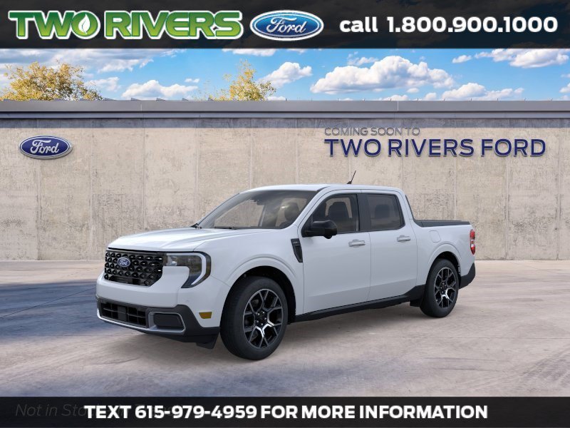 New 2026 Space White Metallic Ford LARIAT image 1