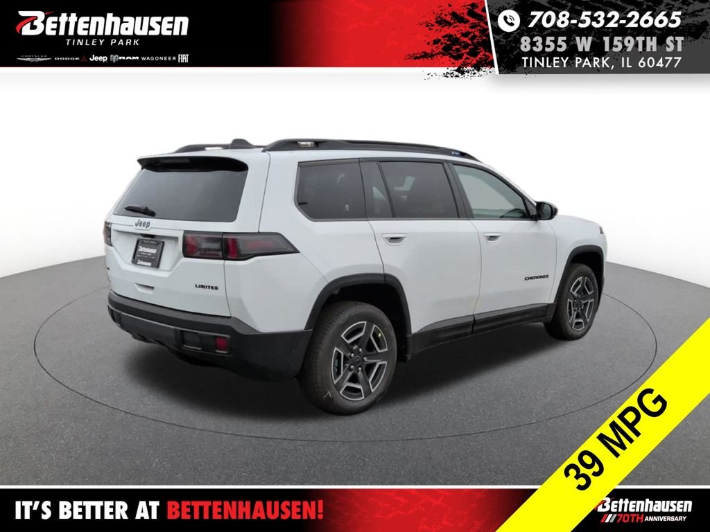 New 2026 Bright White Clearcoat Jeep Limited image 5