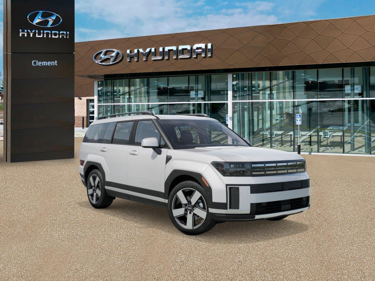 New 2027 Serenity White Hyundai Limited AWD image 2