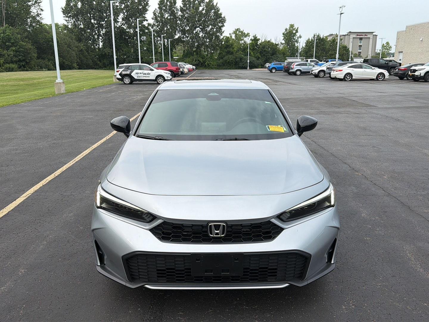 Used 2026 Solar Silver Metallic Honda Sport image 2
