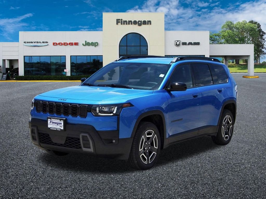 New 2026 Hydro Blue Pearl-Coat Exterior Paint Jeep Laredo image 4