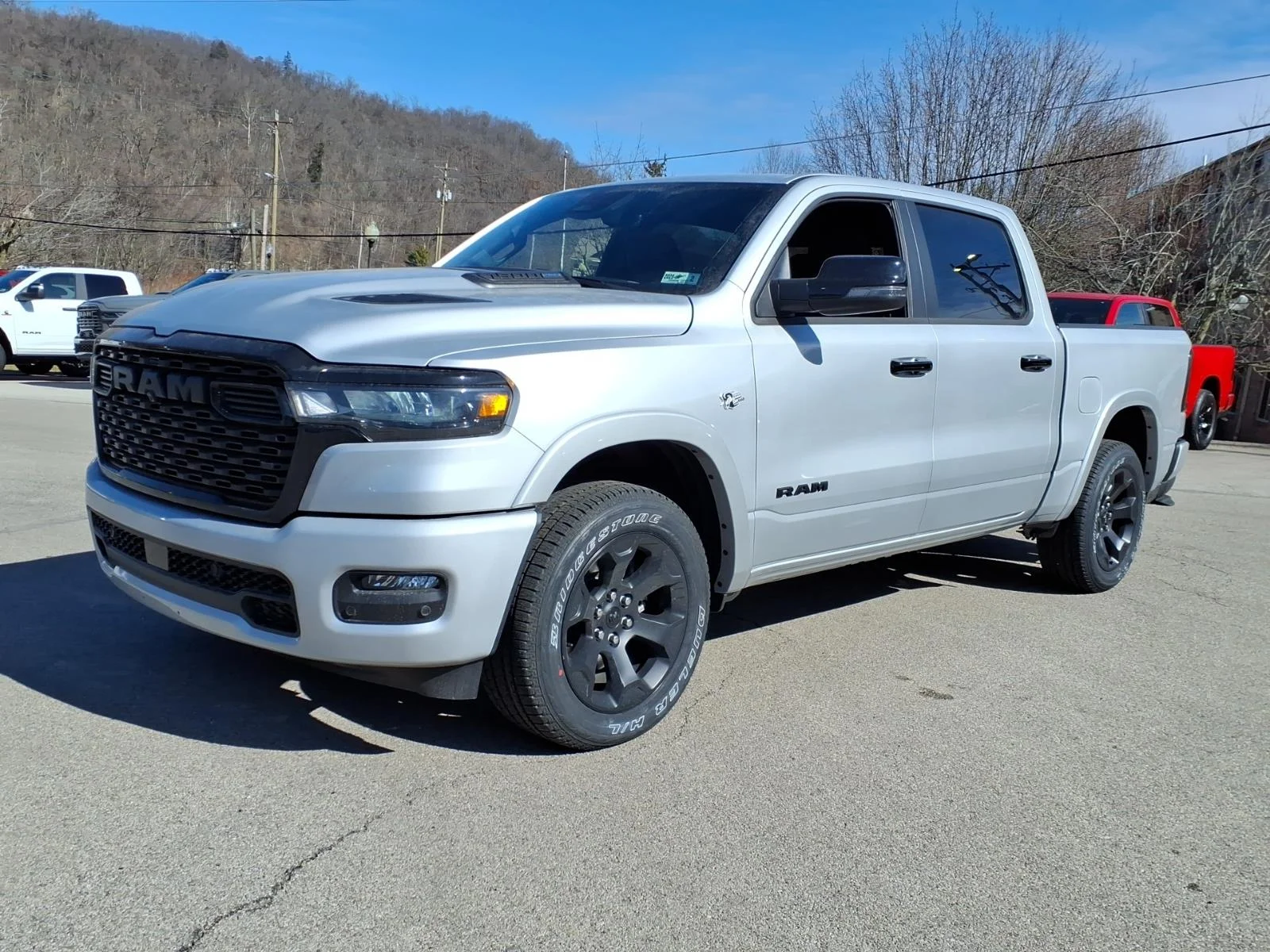 New 2026 Silver Zynith Exterior Paint RAM Big Horn/Lone Star image 2