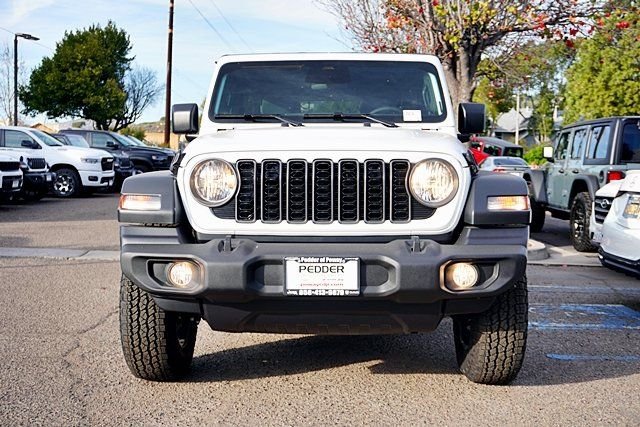 New 2026 Bright White Clear-Coat Exterior Paint Jeep Sport S image 5