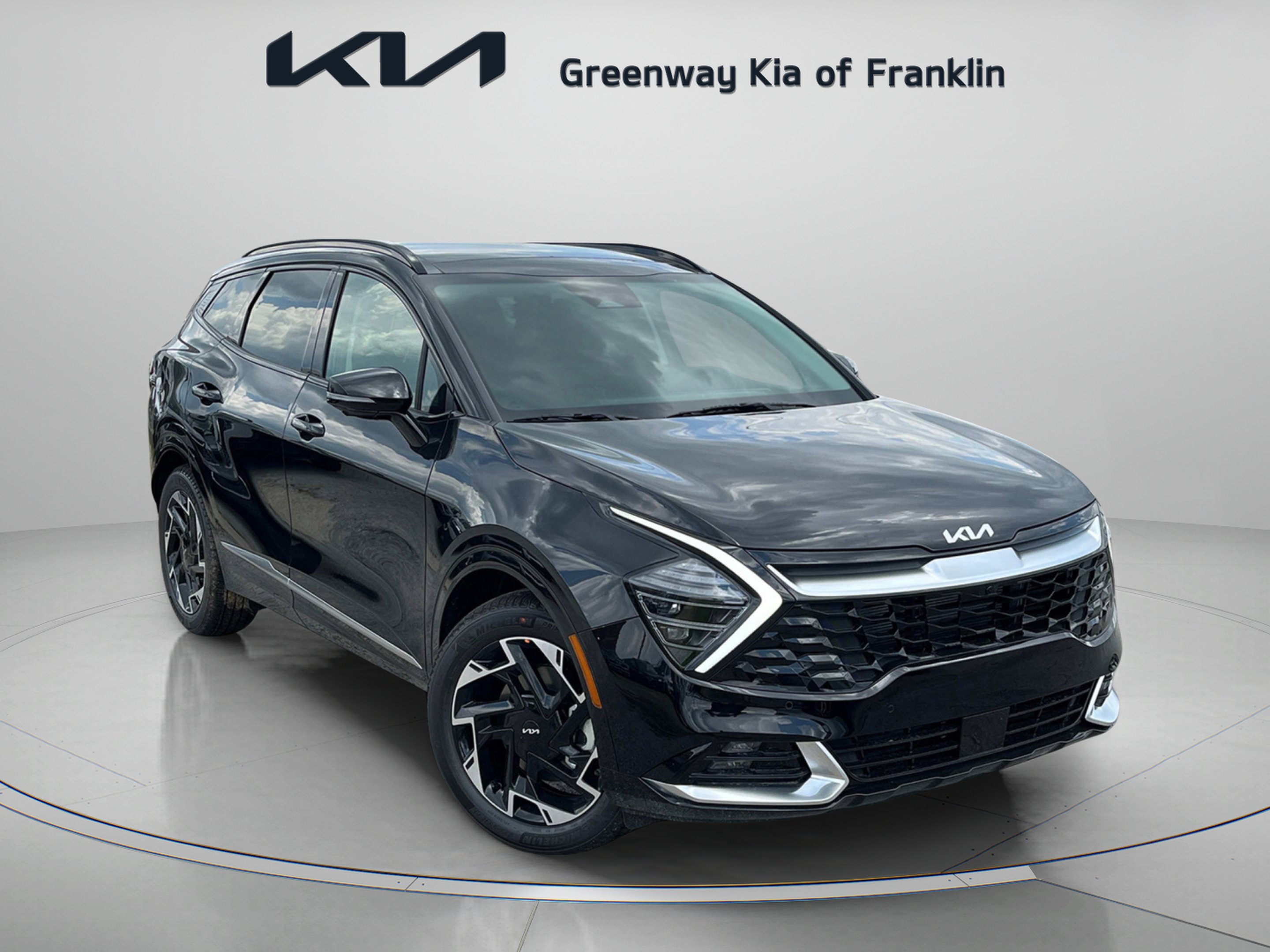 Used 2024 Ebony Black Kia SX-Prestige image 1