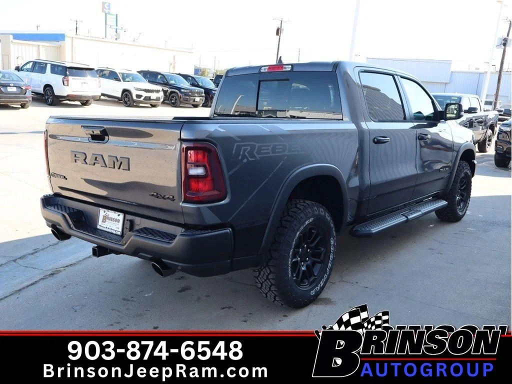 New 2026 Granite Crystal Metallic Clear-Coat Exterior Paint RAM Rebel image 5