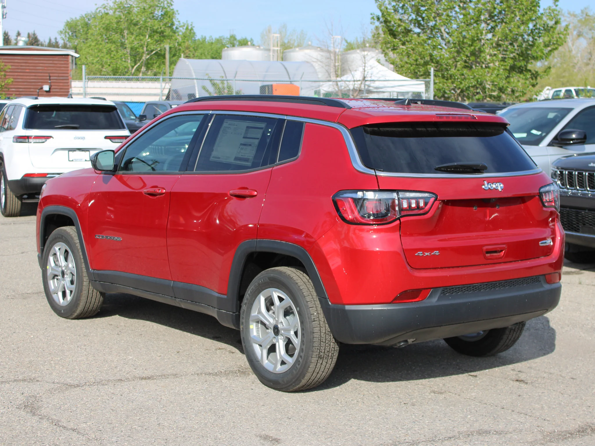 Used 2025 Red Jeep North* 4x4, Heated Seats/Wheel, Remote Start image 3