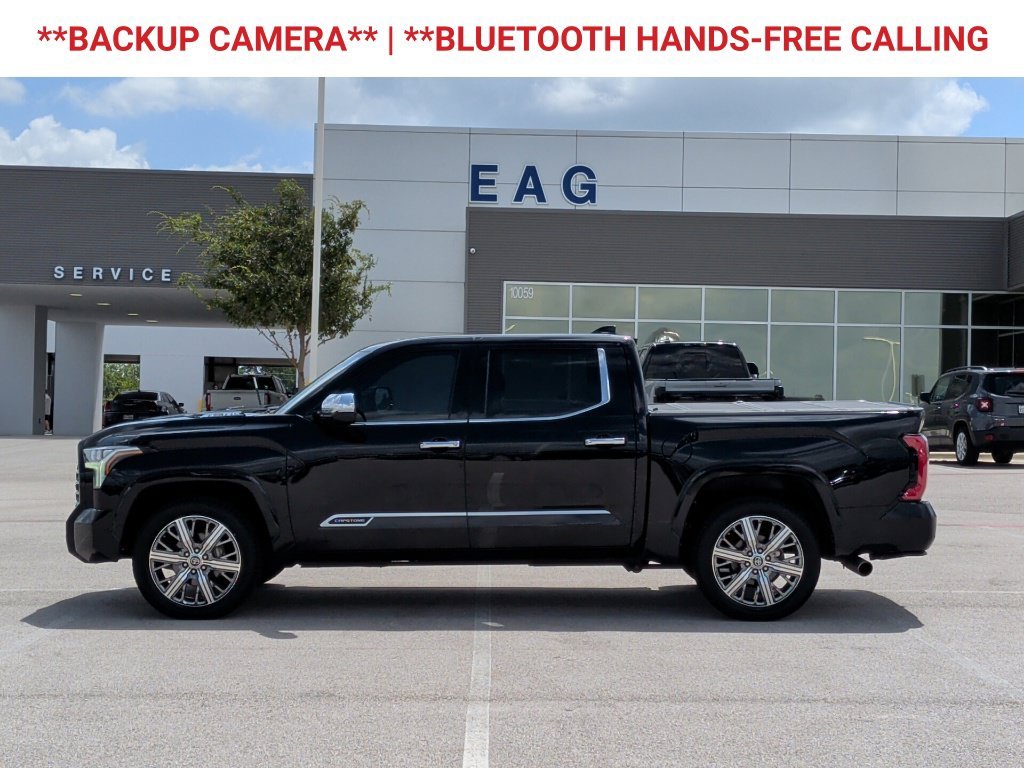 Used 2022 Midnight Black Metallic Toyota Capstone image 5