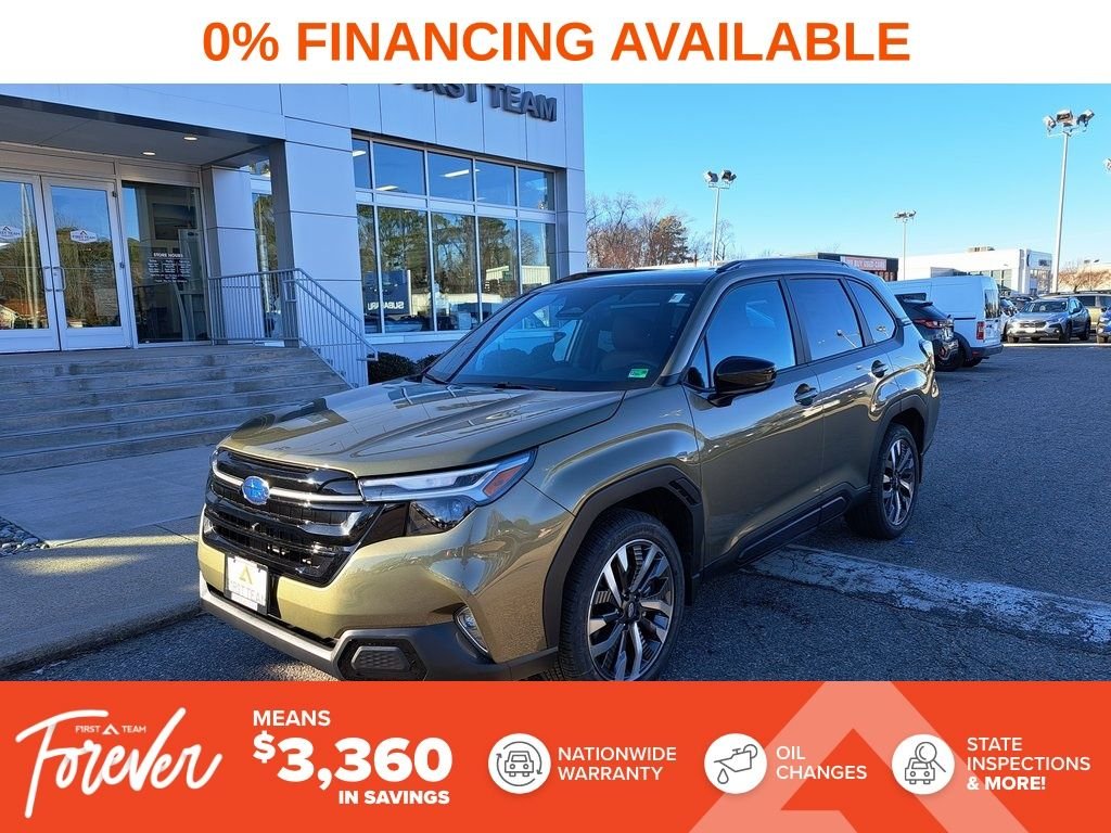 New 2026 AUTUMN GREEN METALLIC Subaru Touring image 1